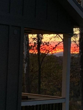 A beautiful sunset cottage